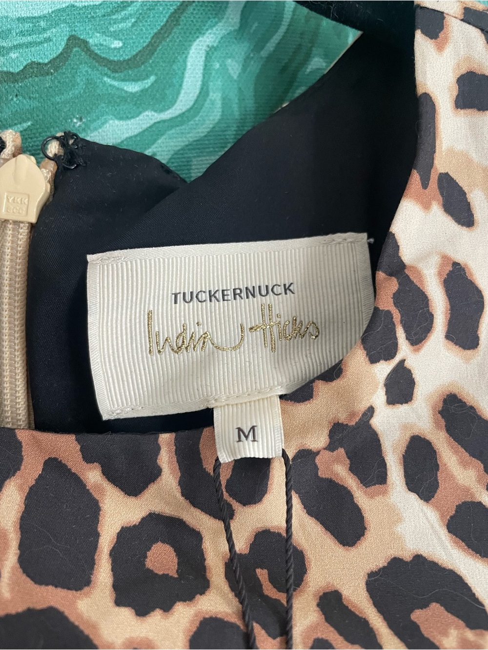 Tuckernuck India Hicks Leopard Print Mini Dress new with tags never worn - Picture 2 of 5